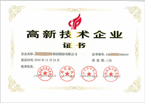 上海***科技股份有限公司 上海***科技股份有限公司